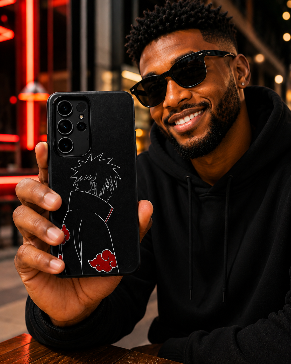 Shadow Akatsuki Anime Tough Phone Case