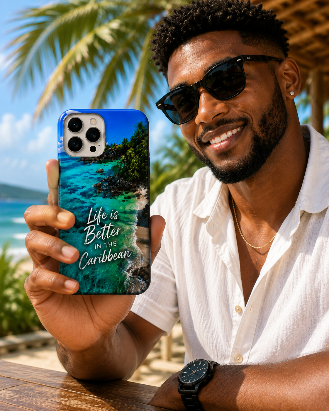 Caribbean State of Mind Phone Case