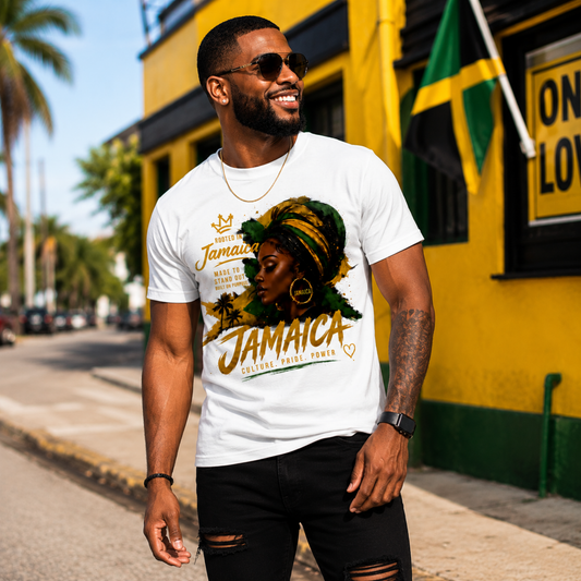 Rooted in Jamaica™ – Culture, Pride & Power Unisex Graphic Tee